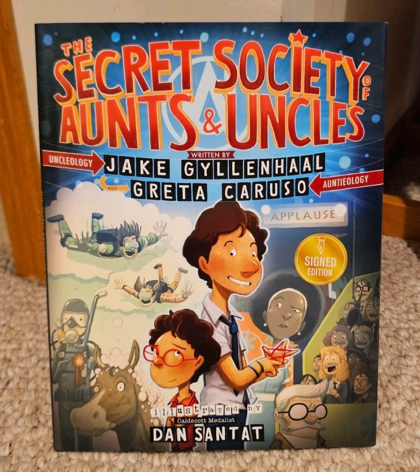 Jake Gyllenhaal — Jake Gyllenhaal SIGNED Autograph The Secret Society Of Aunts And Uncles Book!