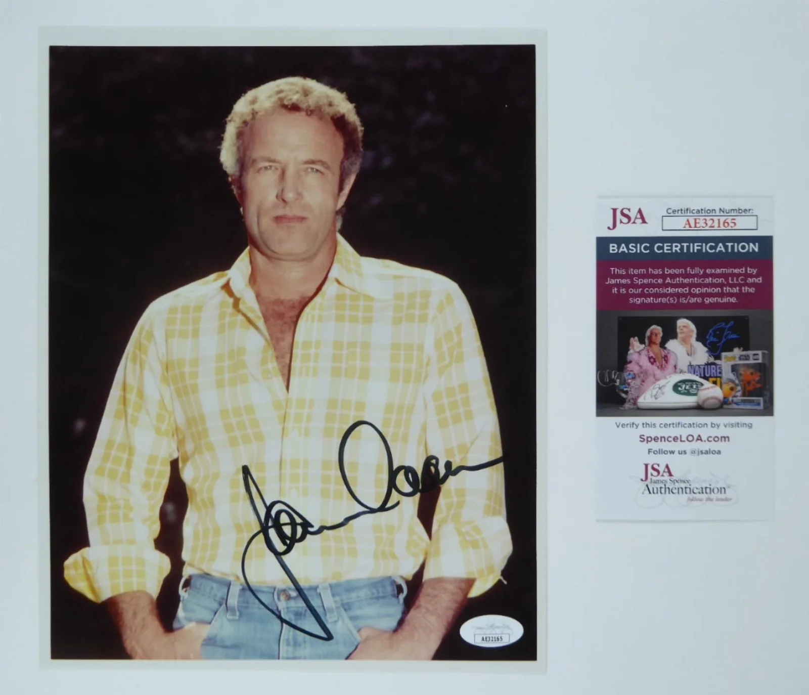 James Caan — James Caan Signed Autographed 8x10 Photo The Godfather Brian's Song JSA COA