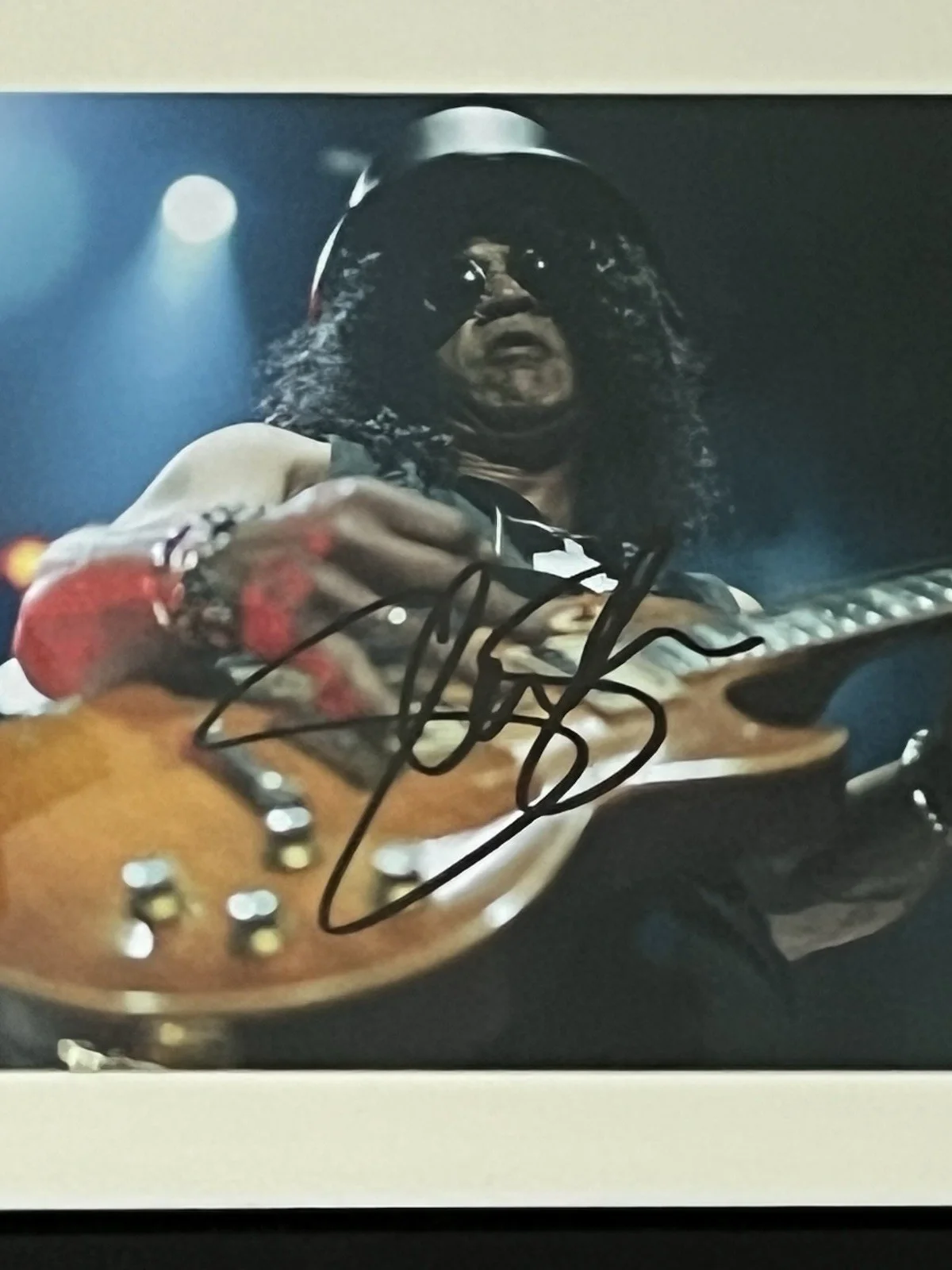 SLASH GUNS N ROSES Autographed 8 X 11.5 signed photo Guitar Legend, image 5
