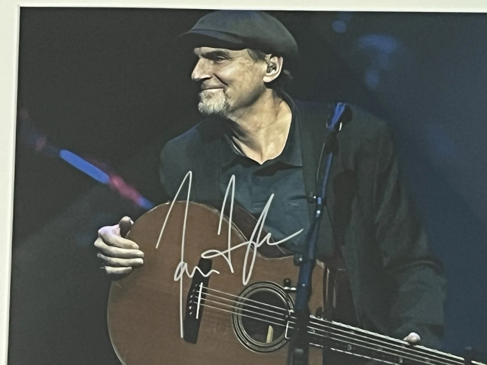JAMES TAYLOR Autographed 8x11.5 signed Framed photo Legendary Singer Guitarist, изображение 4