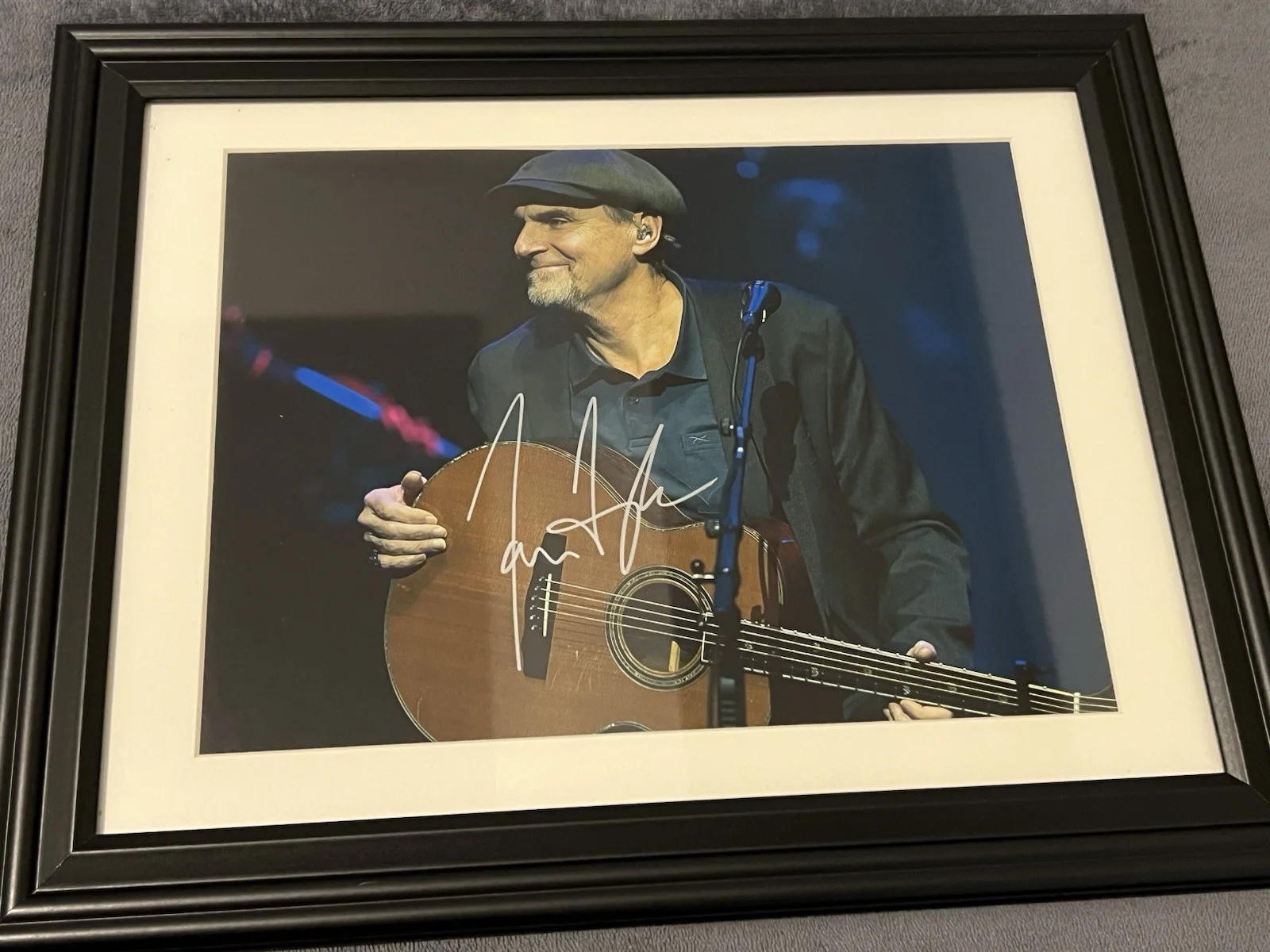 JAMES TAYLOR Autographed 8x11.5 signed Framed photo Legendary Singer Guitarist, изображение 5