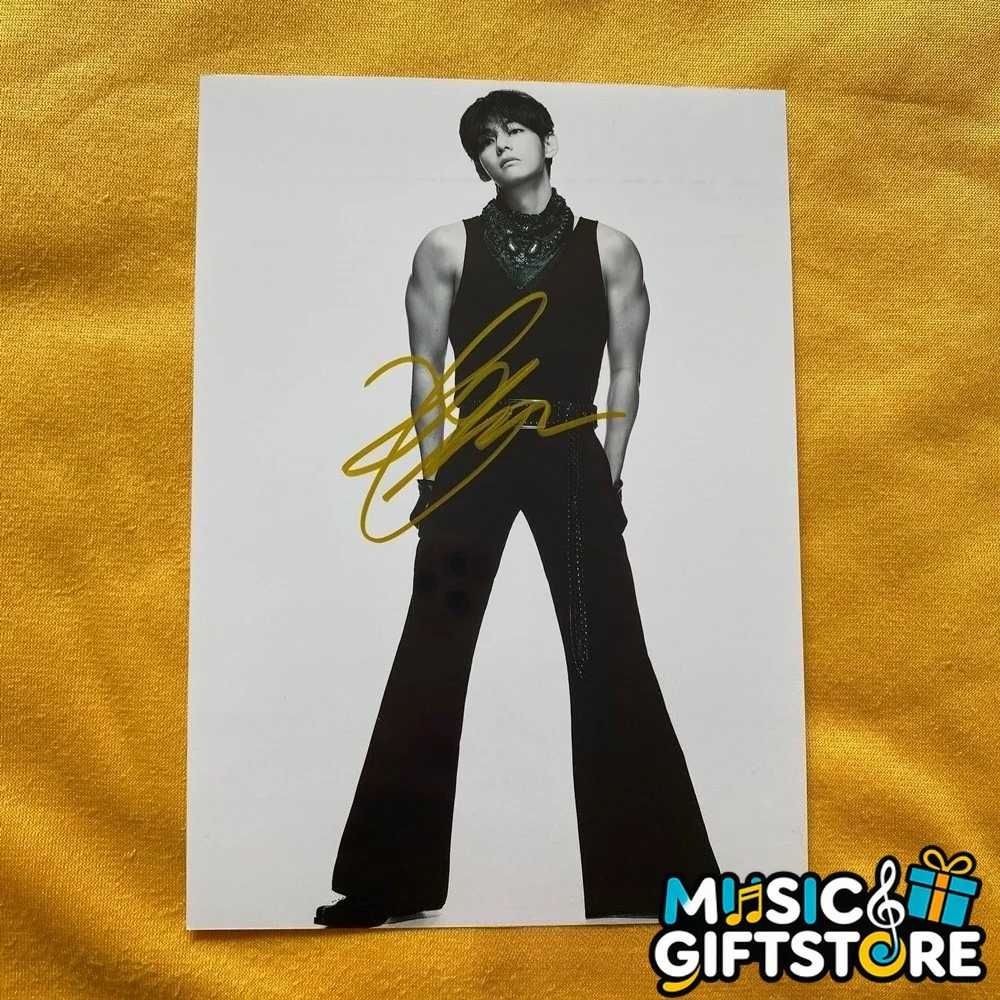 BTS ARIRANG JK JUNG KOOK V SUGA JIN JIMIN Autographed Signed 4*6 K-POP 2026 #MUG, image 4
