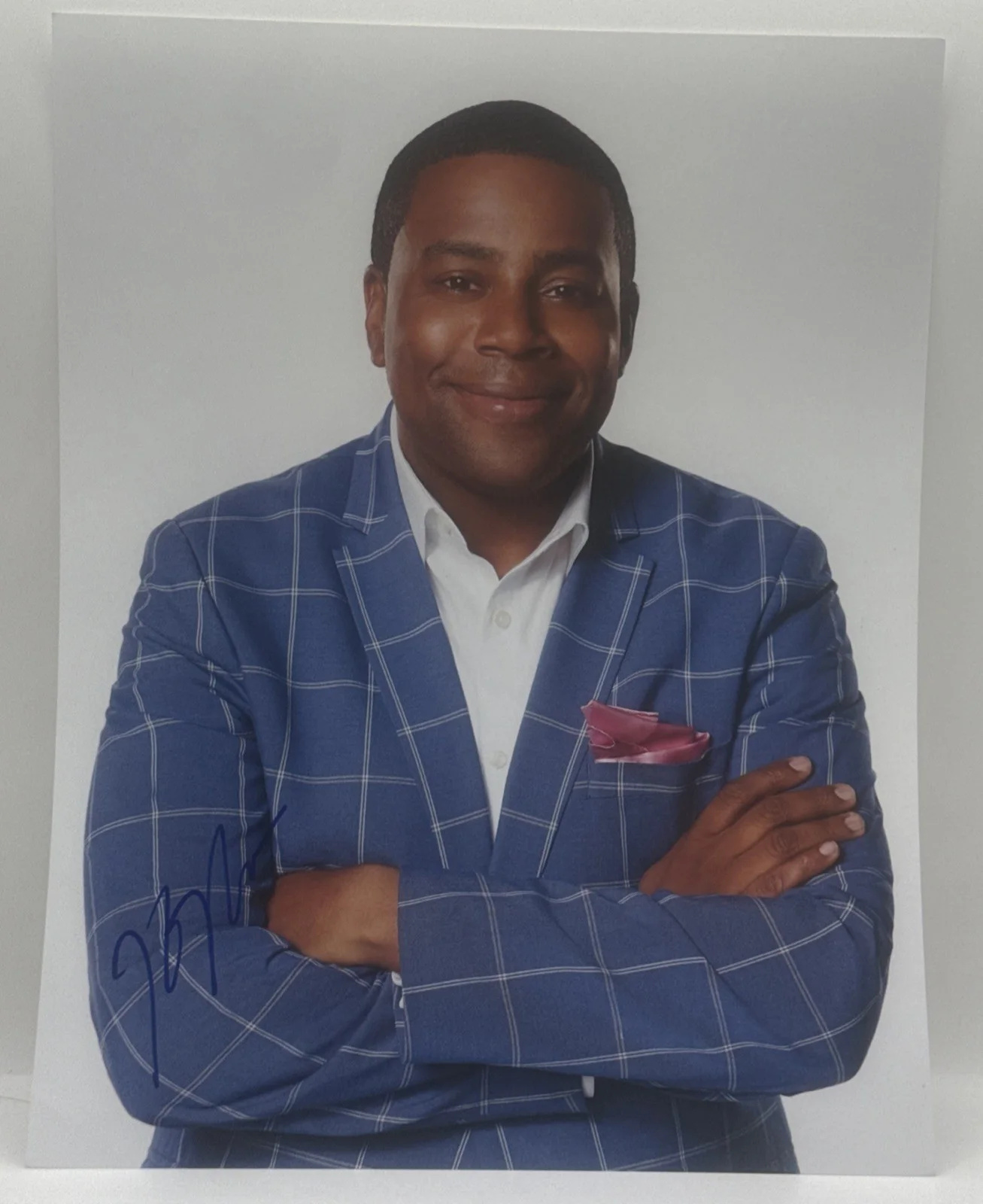 Kenan Thompson — Kenan Thompson Autographed/Signed 8x10 Photo SNL Saturday Night Live Comedian