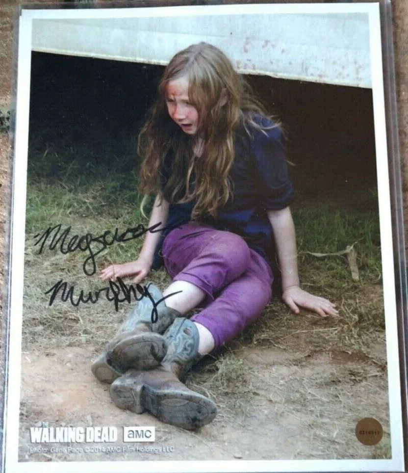Meyrick Murphy — Meyrick Murphy (Meghan) The Walking Dead Signed Autograph 8x10 w/HOLO COA