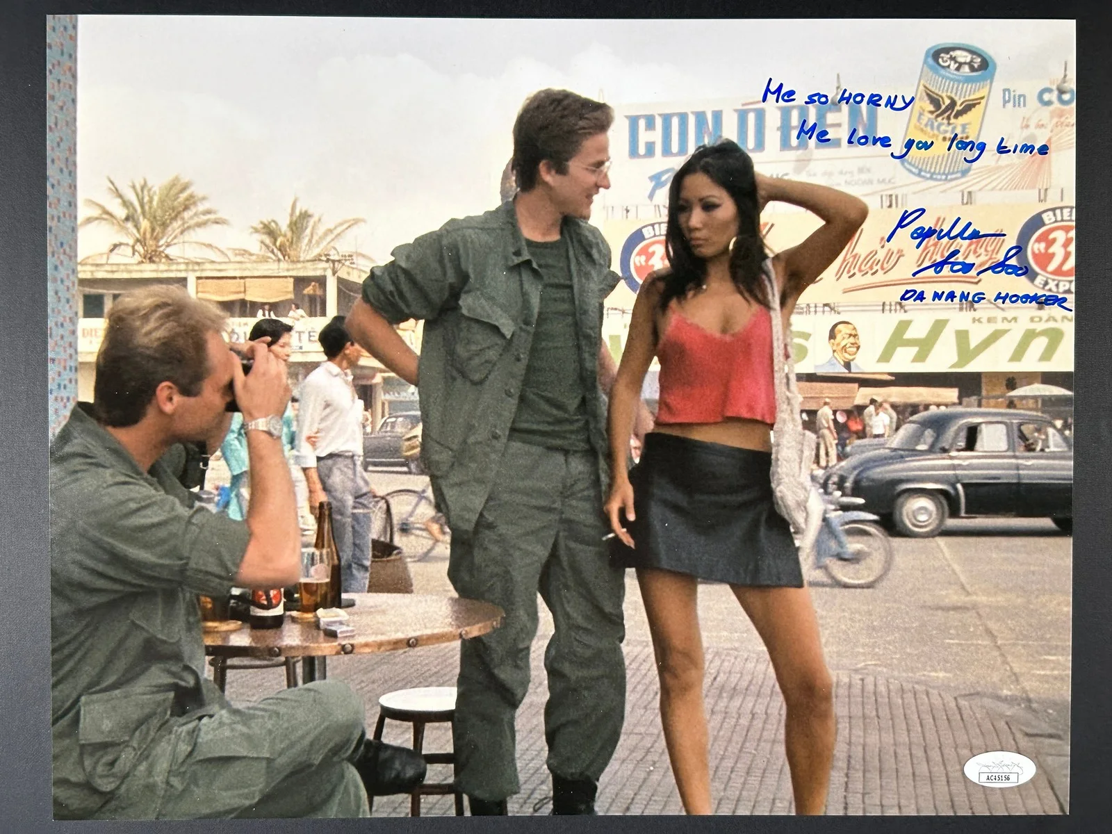Papillon Soo Soo — Papillon Soo Soo Signed 11x14 Photo "Me so horny" JSA COA from Private Signing, изображение 3