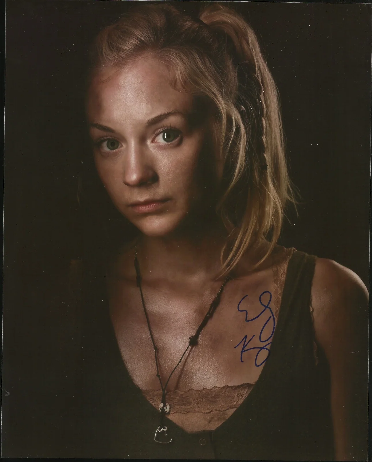 Emily Kinney — Emily Kinney (Beth) The Walking Dead Signed Autograph 8x10 Photo w/COA