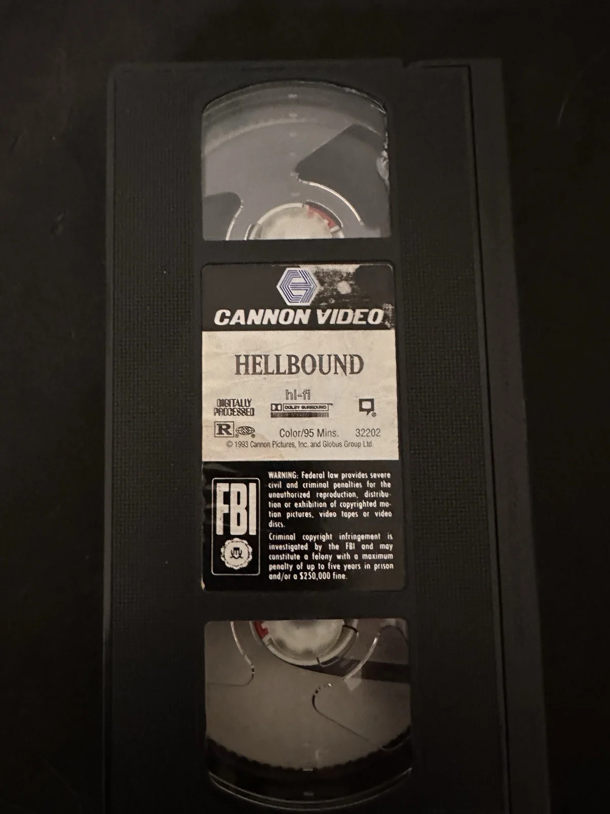 Chuck Norris — Chuck Norris Signed Original HellBound 1993 VHS Tape JSA Authenticated Auto COA, image 5