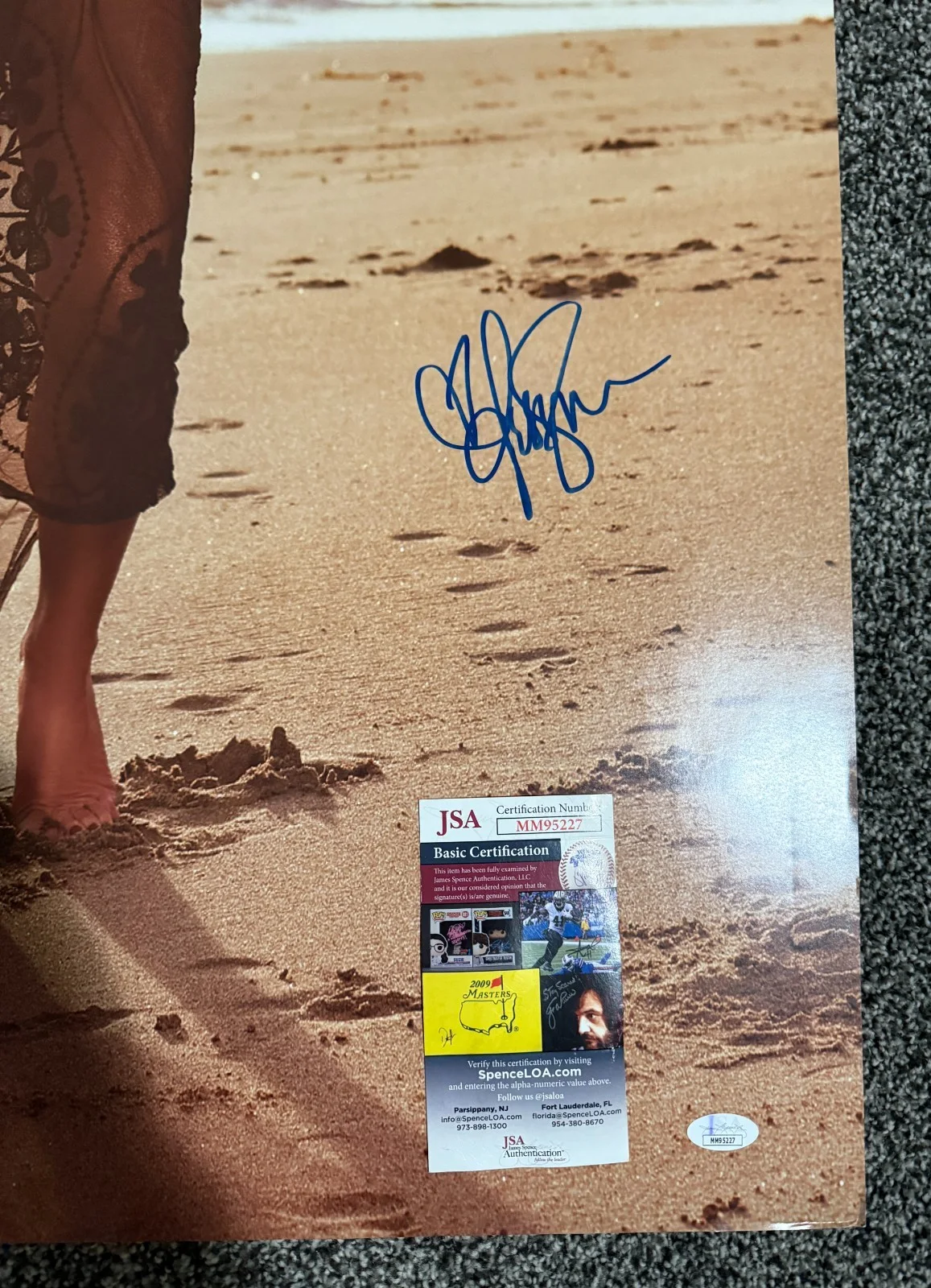 Jessica Simpson — Jessica Simpson Signed Poster 24x36 JSA, image 3