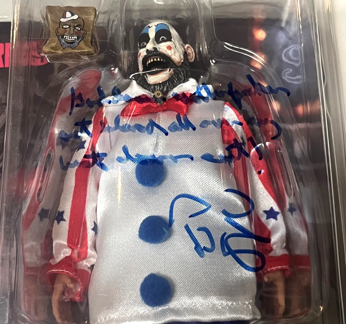 Sid Haig — SID HAIG Signed Captain Spaulding House of 1000 Corpses Action Figure - JSA LOA, image 2