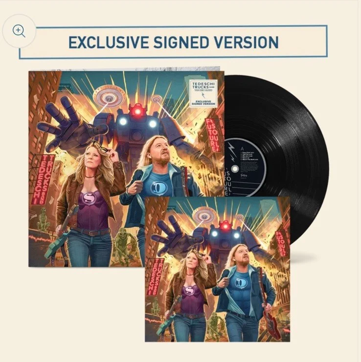 Tedeschi Trucks Band SIGNED LP Future Soul Vinyl Record Album Derek ~ IN HAND, изображение 2