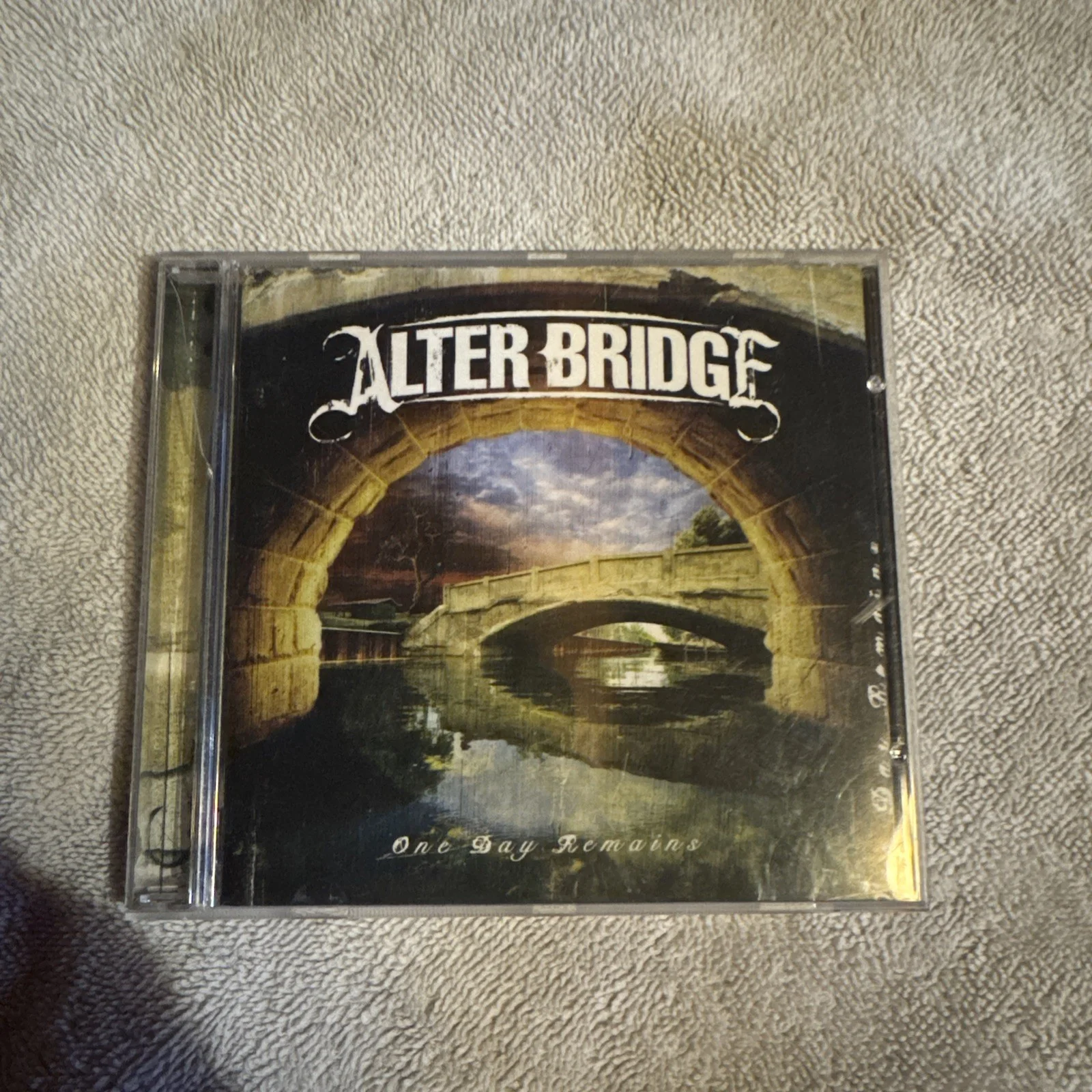 Alter Bridge One Day Remains Signed CD authentic silver ink 2004 rare creed, image 2