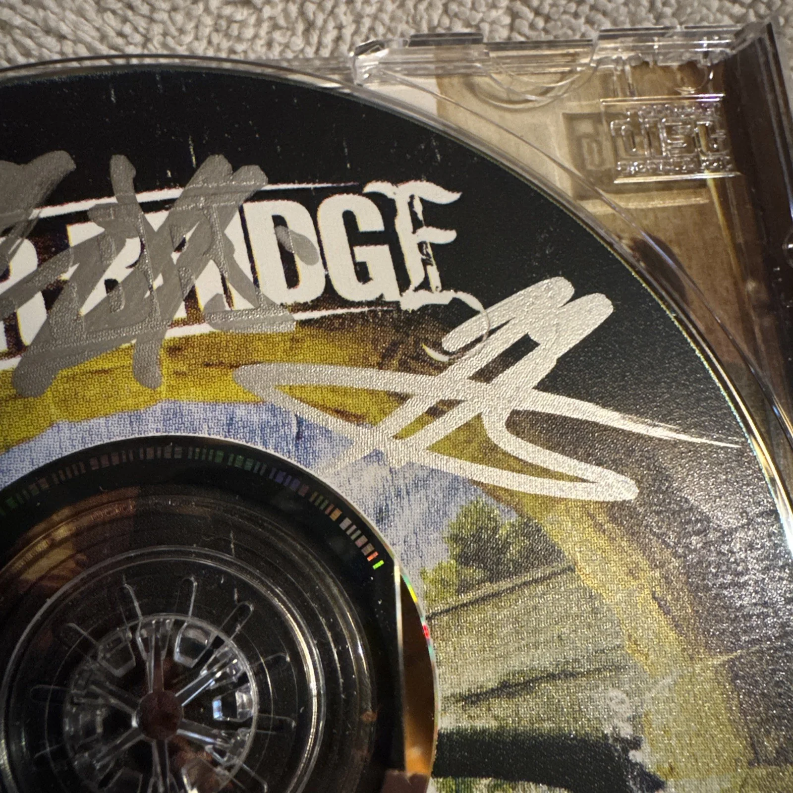 Alter Bridge One Day Remains Signed CD authentic silver ink 2004 rare creed, image 5