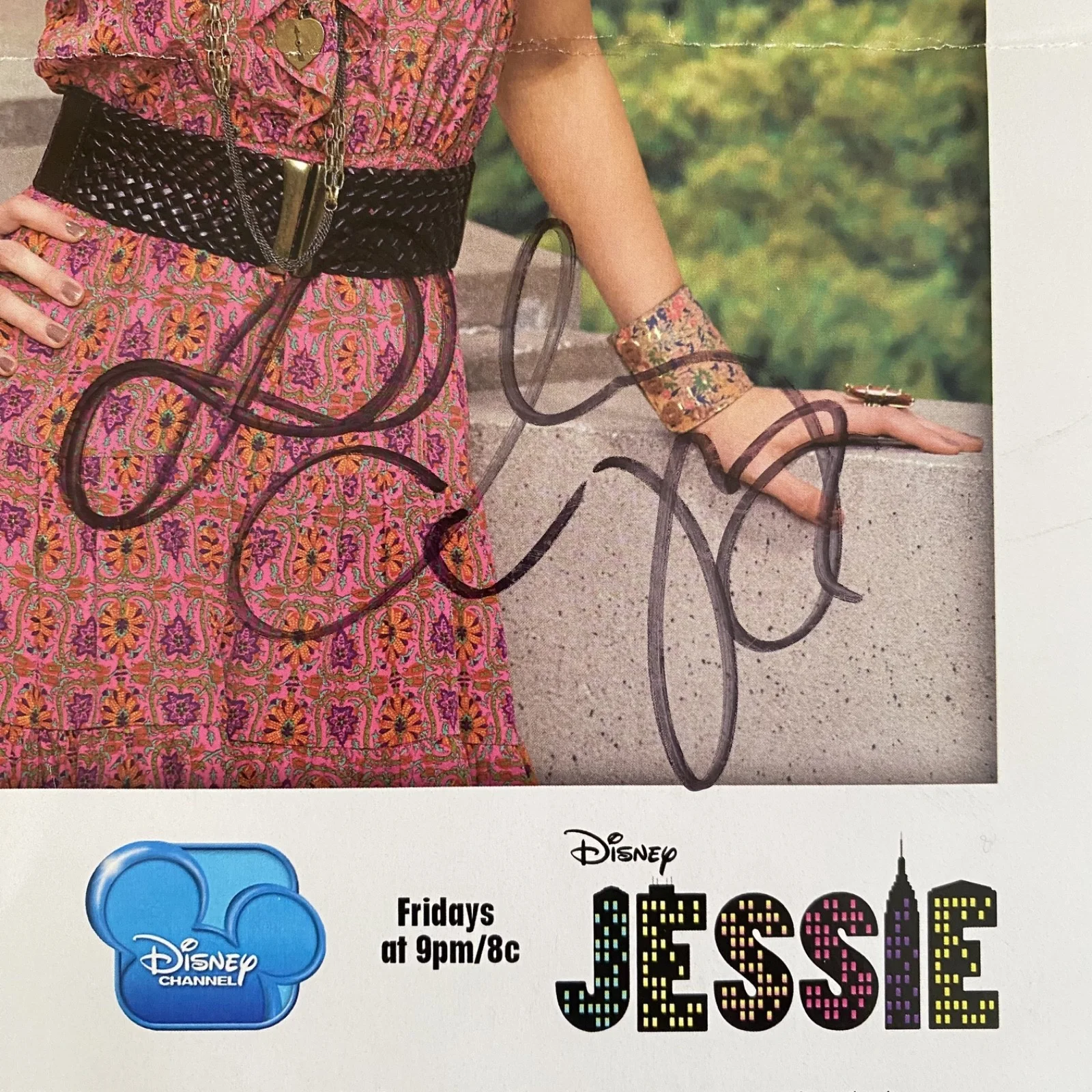 Debby Ryan — Debby Ryan Disney Channel Jessie Autograph (Suite Life on Deck, 16 Wishes), image 2