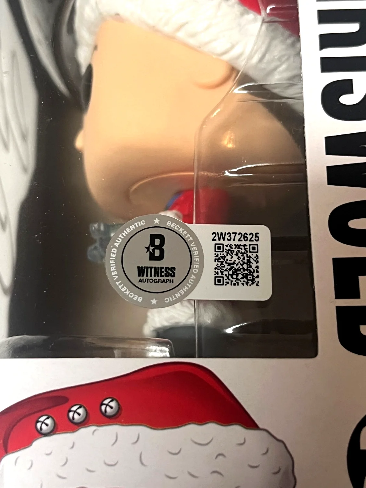 Chevy Chase — Chevy Chase Signed Clark Griswold Christmas Vacation Funko Pop #242 - BAS WIT, изображение 3