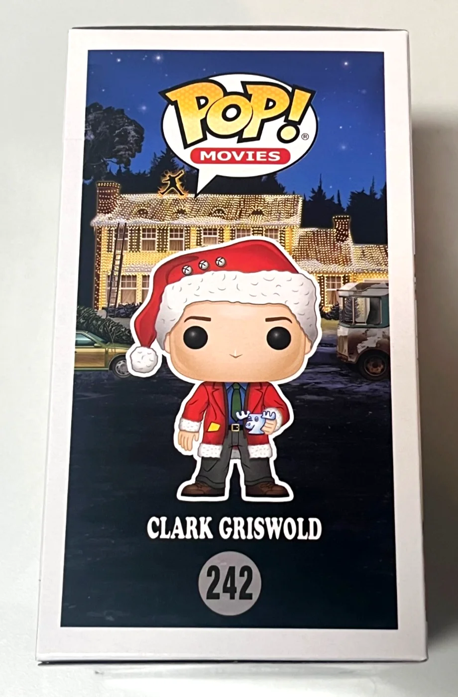 Chevy Chase — Chevy Chase Signed Clark Griswold Christmas Vacation Funko Pop #242 - BAS WIT, изображение 4