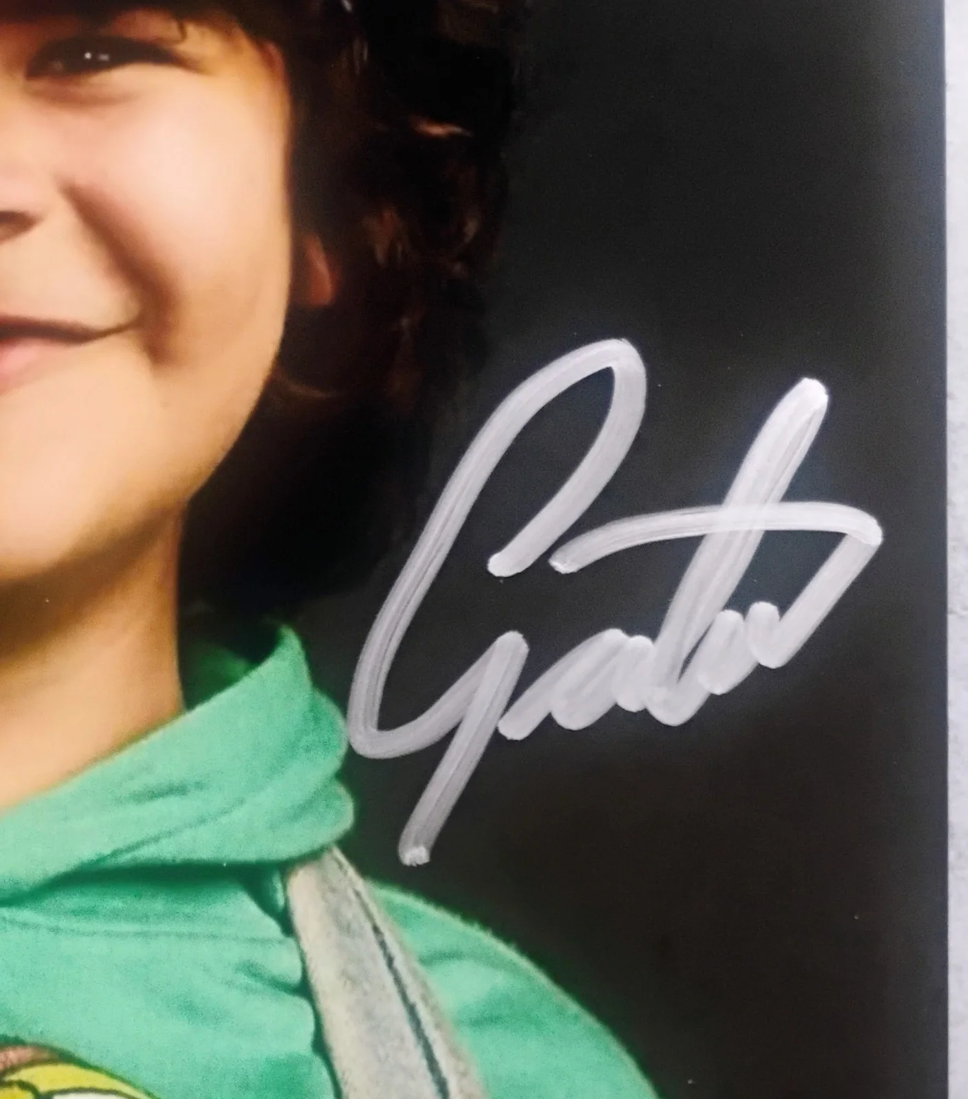 Gaten Mataeazzo Hand Signed 8x10 Photo COA Stranger Things NO US TARIFFS, изображение 3