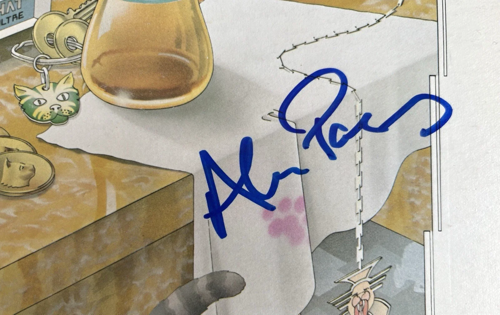 AL STEWART Alan Parsons & PETER WHITE Signed YEAR OF CAT Vinyl RECORD LP JSA COA, image 4