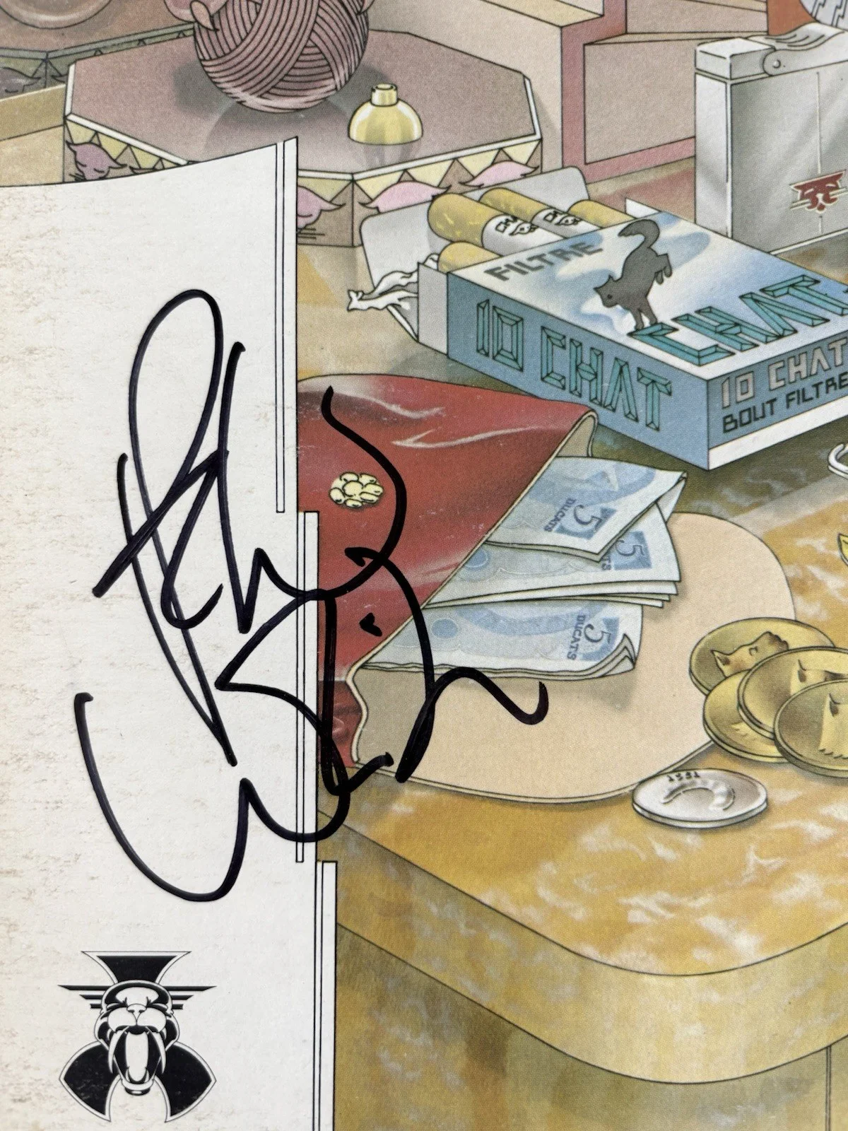 AL STEWART Alan Parsons & PETER WHITE Signed YEAR OF CAT Vinyl RECORD LP JSA COA, image 5
