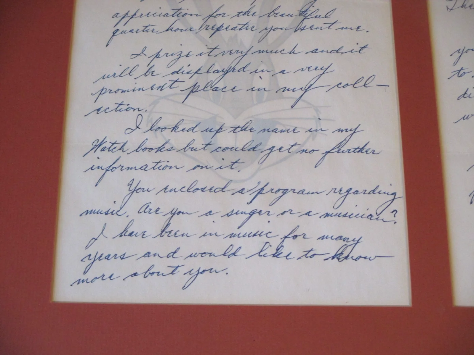 MEL BLANC — 1962- MEL BLANC-2-ORG-LETTERHEAD-BUGS BUNNY-WRITTEN LETTERS- SIGNED-LOONEY TUNES, изображение 4