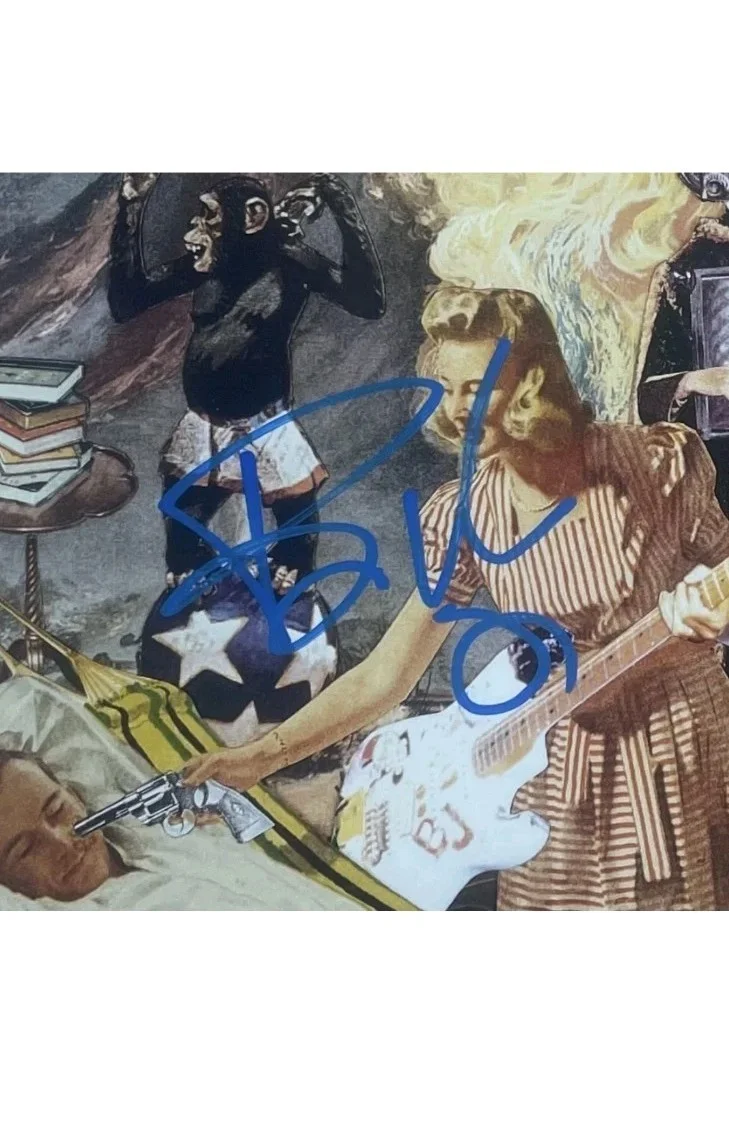 Green Day Signed Billie Joe Armstrong Autographed Insomniac Vinyl LP Beckett..., изображение 2