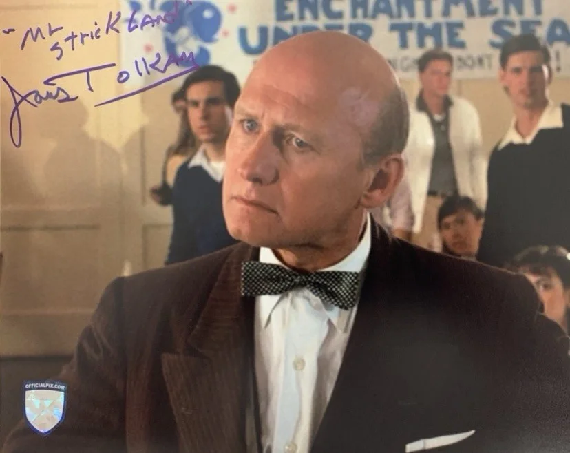 James Tolkan — James Tolkan "Mr. Strickland" Back to the Future Signed 8x10 Official Pix Photo