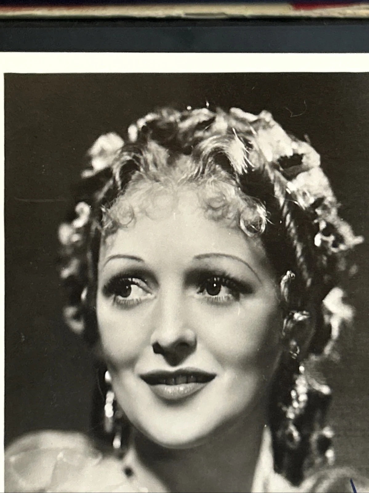 Sophie Stewart Scottish Actress Signed 3 1/4 x 5 1/2 Postcard Stunning t358, image 3