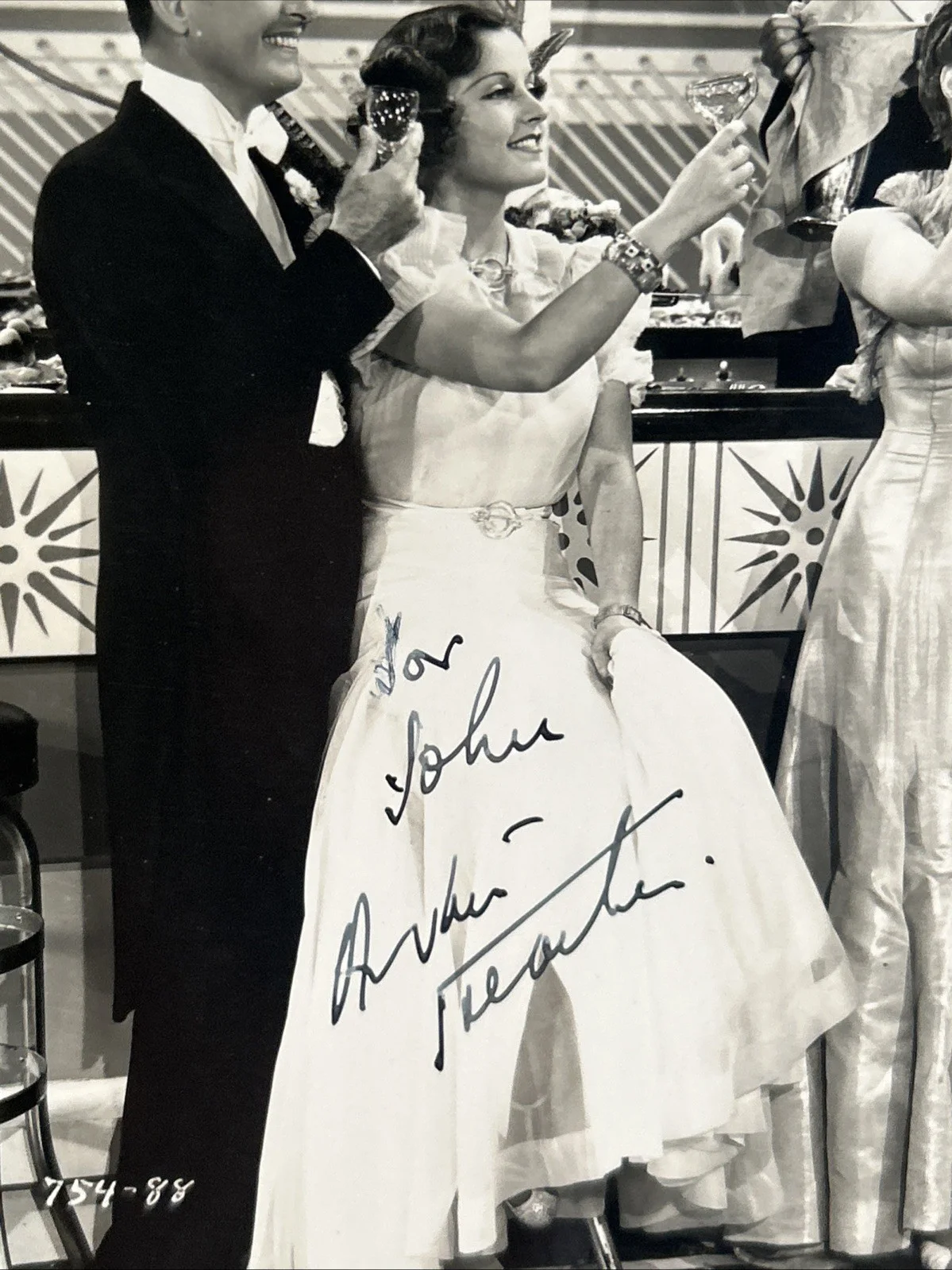 ARTHUR TREACHER Signed 8x10 Press Photo Remember Last Night 1935 t355, изображение 4
