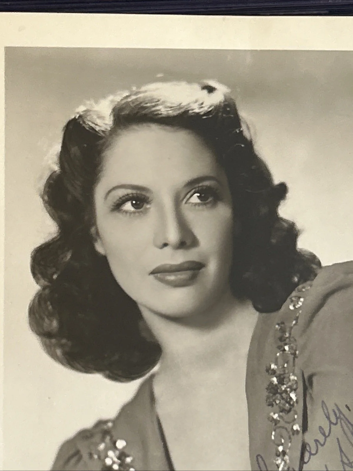 Dinah Shore (d. 1994) Signed 5x7 Vintage Promotional Photo Actress Singer t351, изображение 3