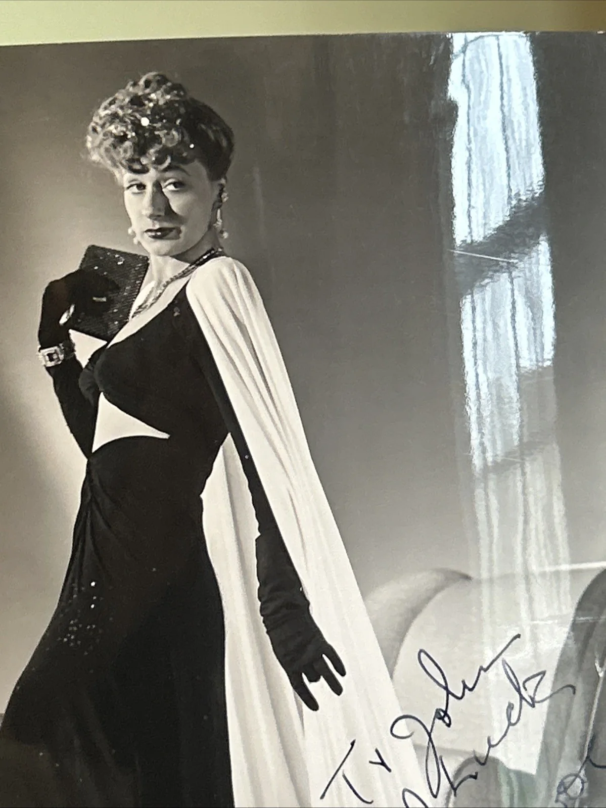 Original June Havoc Signed 6x9 Press Photo Powder Town t346, image 3