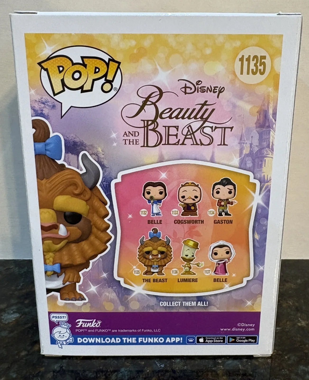 Robby Benson, Paige O'Hara, Richard White — Beauty and the Beast Robby Benson Richard White & Paige O'Hara signed Funko set, изображение 4