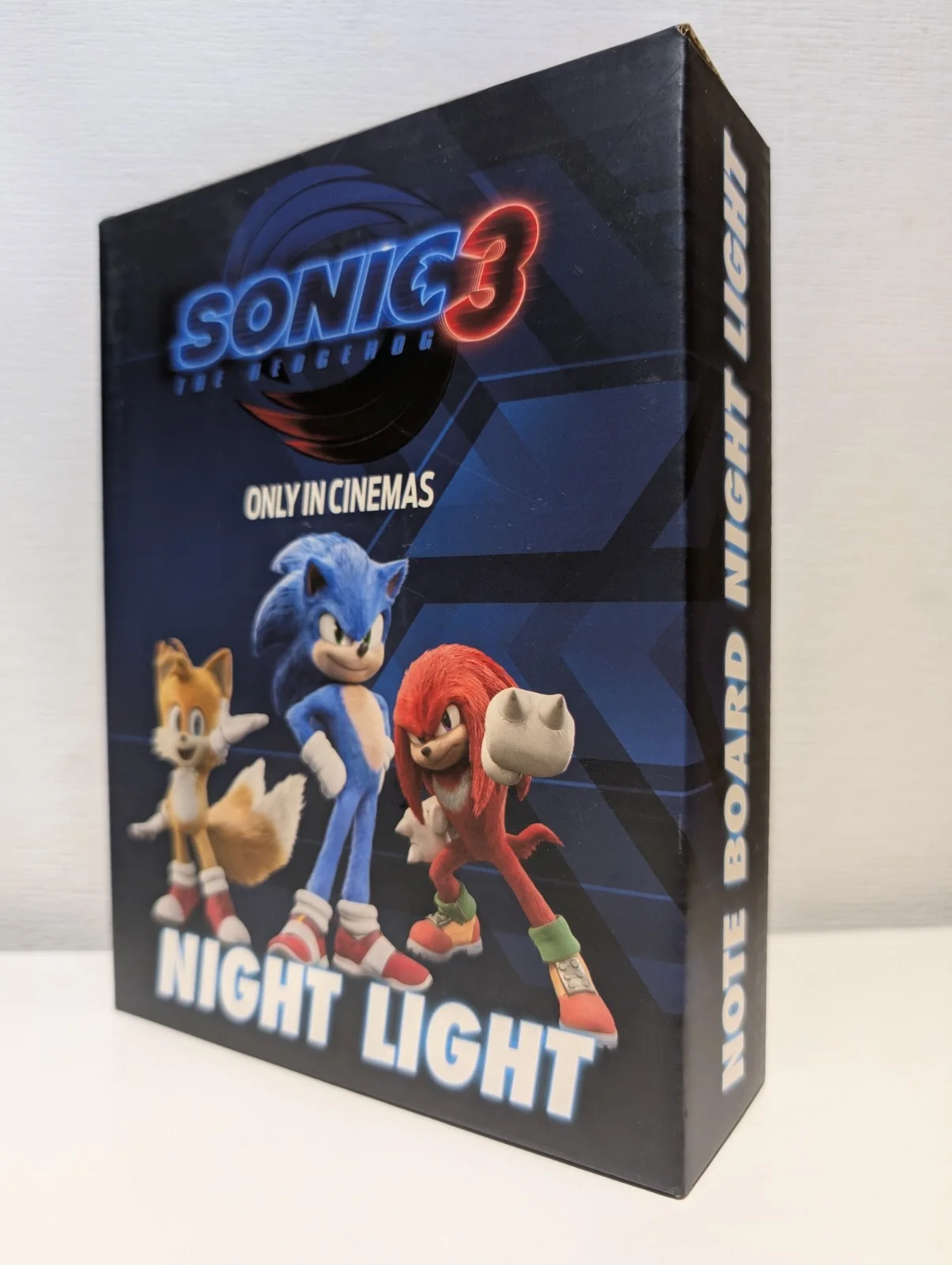 RARE Sonic The Hedgehog 3 Movie Promotional Note Board Night Light NEW Promo, изображение 3