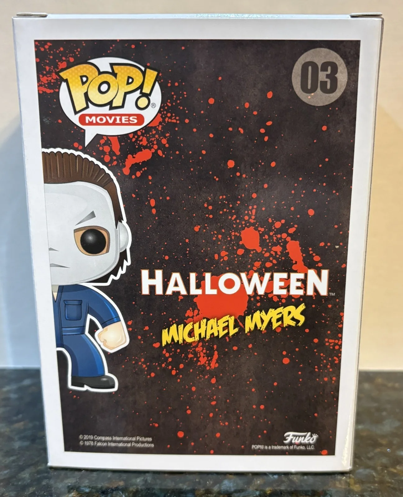 Will Sandin — WILL SANDIN Signed & Inscribed HALLOWEEN Michael Myers FUNKO POP # 03 OCCM COA, image 3