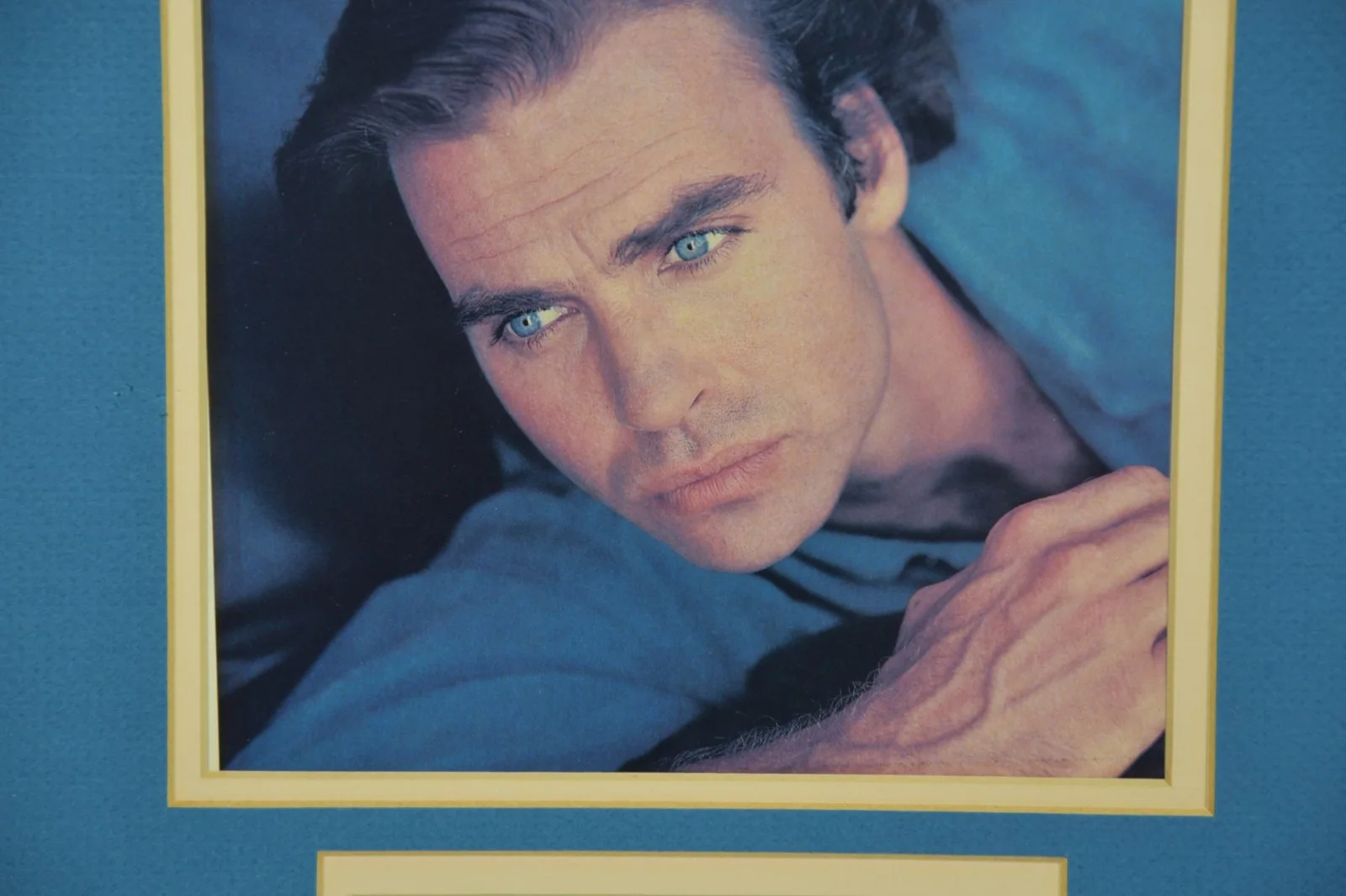 Jeff Fahey Autograph & Color Photograph Matted Silverado Psycho III, изображение 3