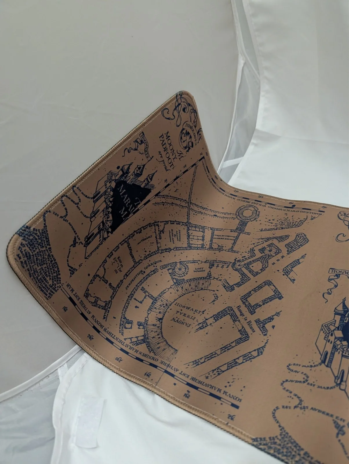 XXL Harry Potter marauders map Gaming Desk Mat 31.5 x 13.8 inches Non-Slip mouse, изображение 5