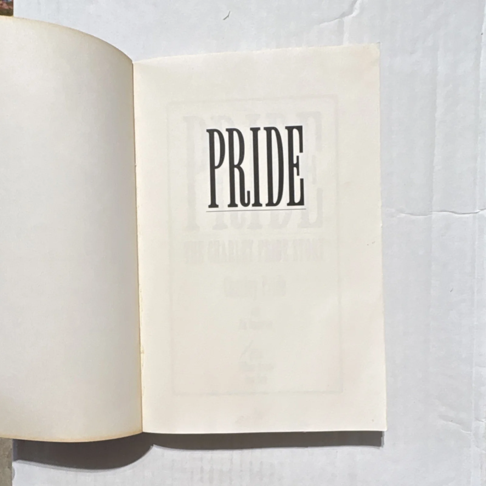 Charley Pride Signed Book Pride Story with Concert Tickets & Memorabilia, изображение 2