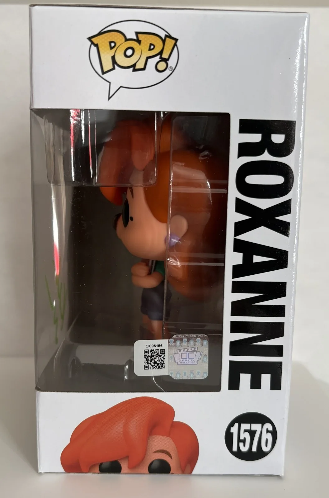 Kellie Martin — Kellie Martin A Goofy Movie Roxanne Signed Funko Pop # 1576 OCCM COA, изображение 2