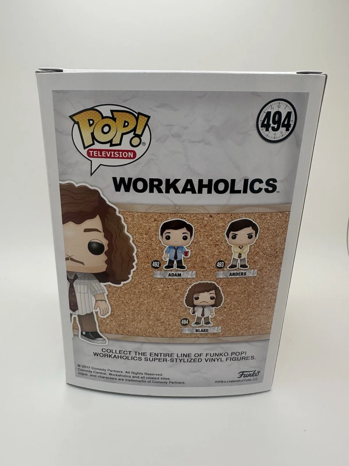BLAKE ANDERSON SIGNED ‘BLAKE’ FUNKO POP ‘WORKAHOLICS’ TV COMEDY JSA COA WS, image 4