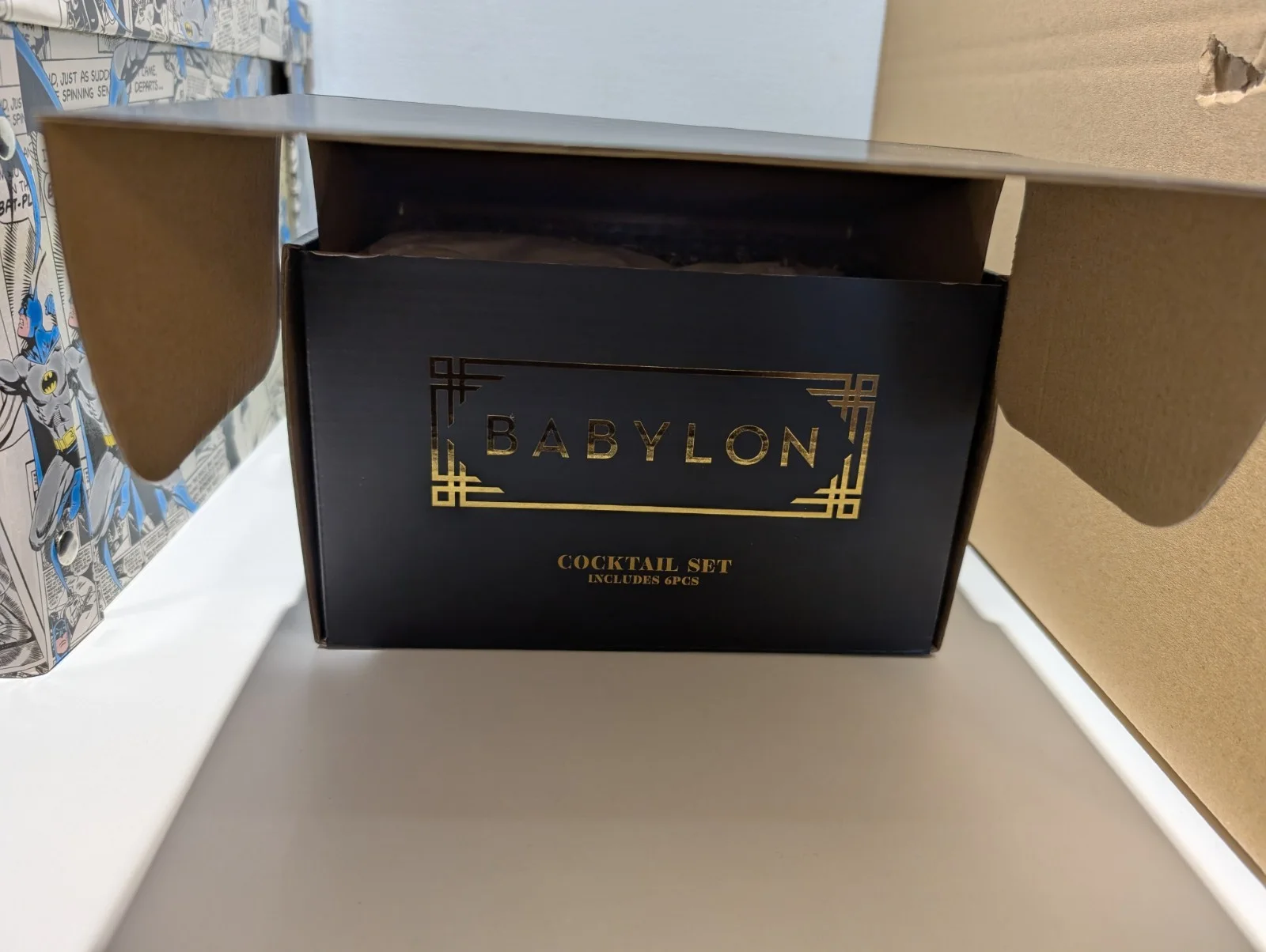 RARE Babylon Movie Promotional Cocktail Set NEW Promo 2022 Shaker Brad Pitt, изображение 3