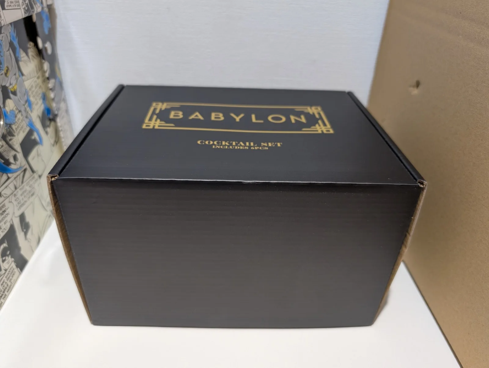 RARE Babylon Movie Promotional Cocktail Set NEW Promo 2022 Shaker Brad Pitt, изображение 4