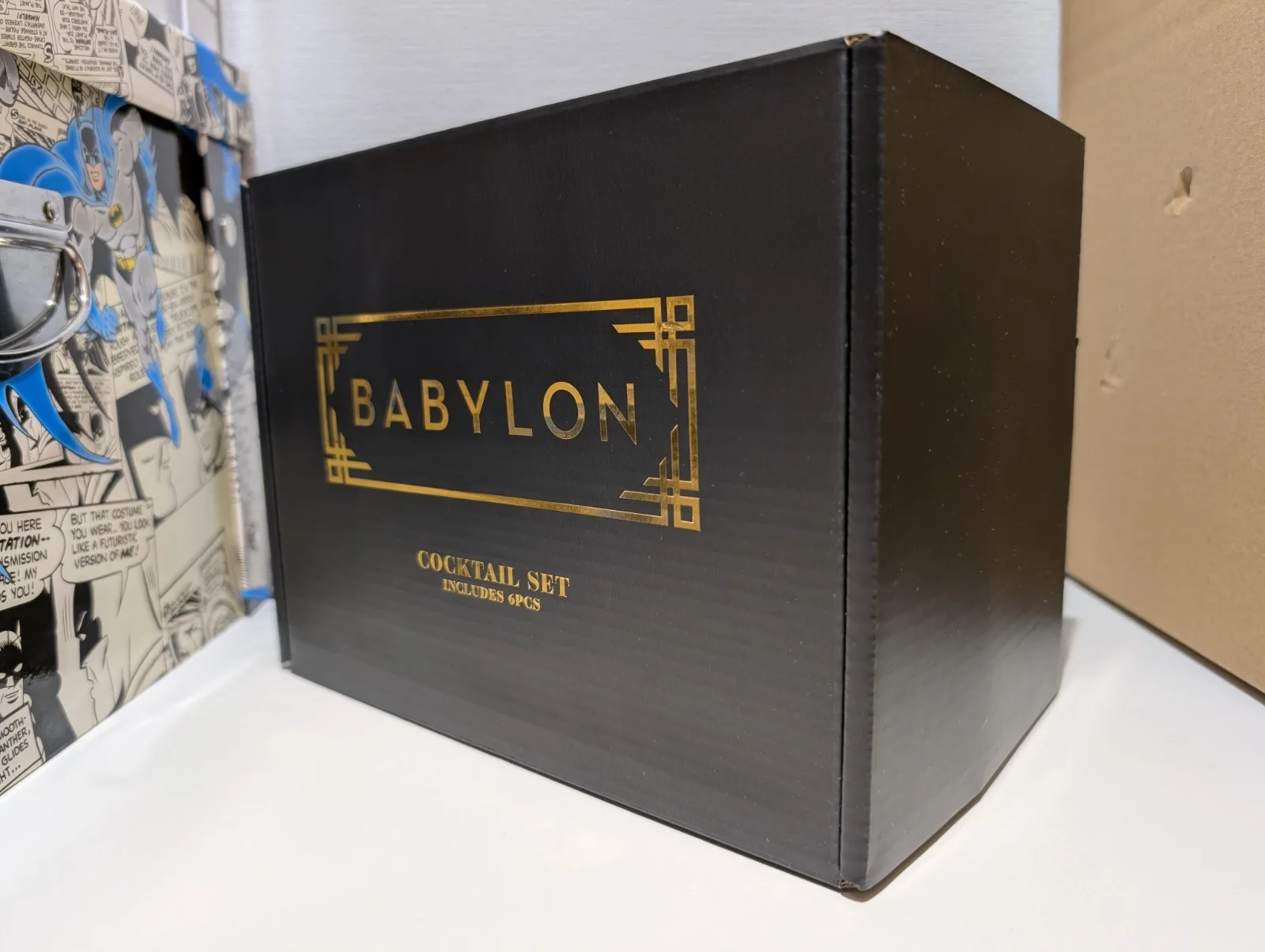 RARE Babylon Movie Promotional Cocktail Set NEW Promo 2022 Shaker Brad Pitt, изображение 5