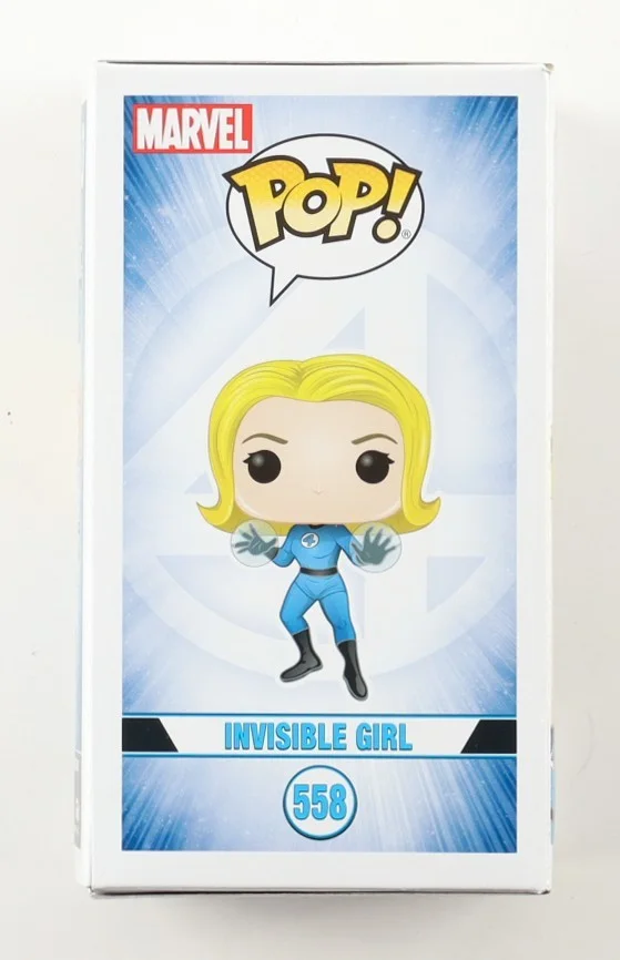 Jessica Alba — Jessica Alba Signed Fantastic Four Invisible Girl #558 Funko Pop ACOA COA, изображение 3