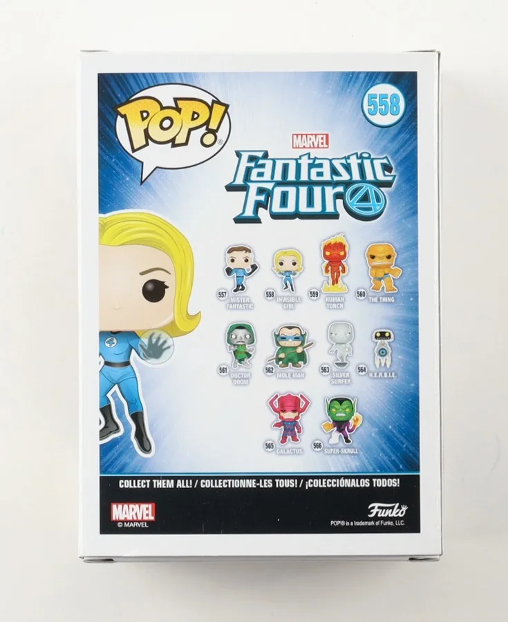 Jessica Alba — Jessica Alba Signed Fantastic Four Invisible Girl #558 Funko Pop ACOA COA, изображение 4