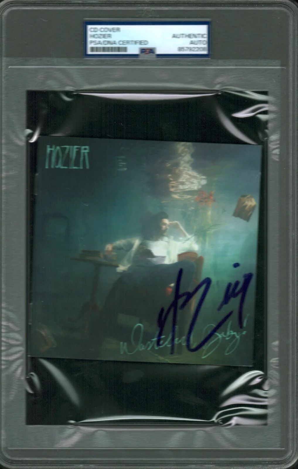 Hozier Signed Autographed CD Cover "Wasteland Baby" PSA/DNA Authenticated, image 2