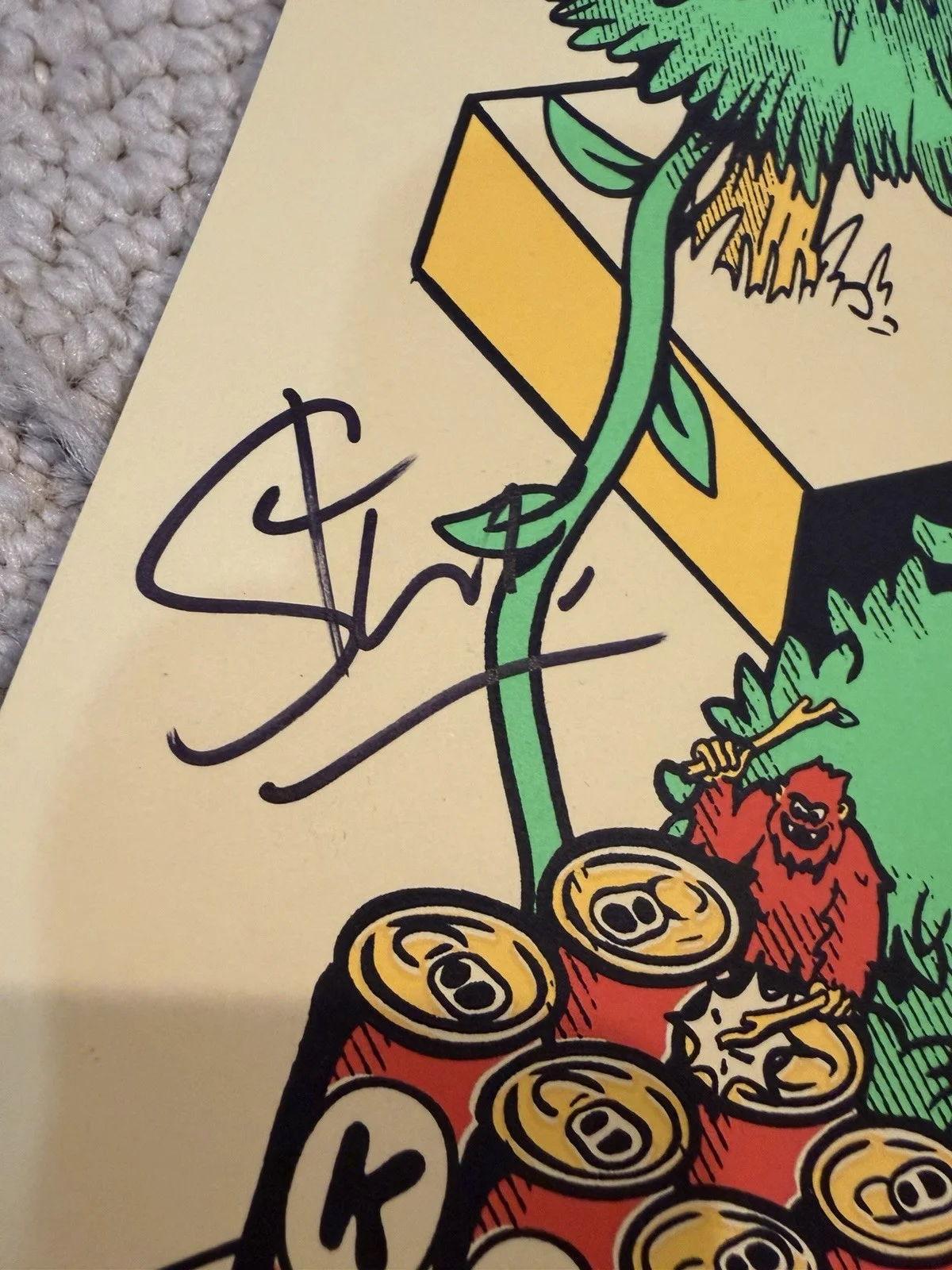 King Gizzard & The Lizard Wizard - Asheville 2022 Poster - SIGNED, изображение 2