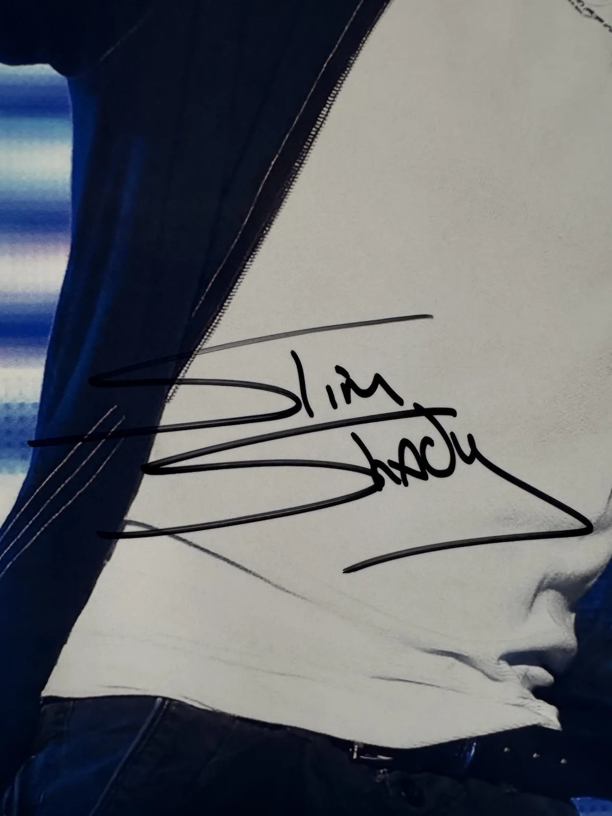 EMINEM autographed photo 8 x 10 w/COA hand signed Slim Shady, изображение 2