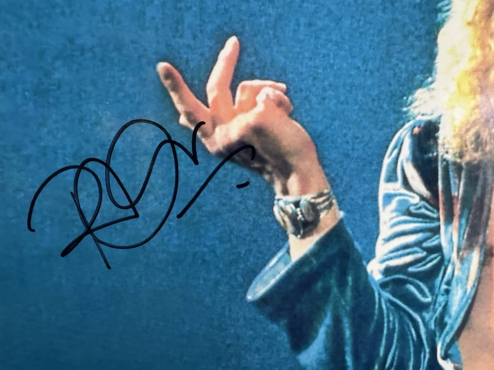 Robert Plant Autographed 8x10 photo LED Zeppelin With COA Rare Legend, изображение 2