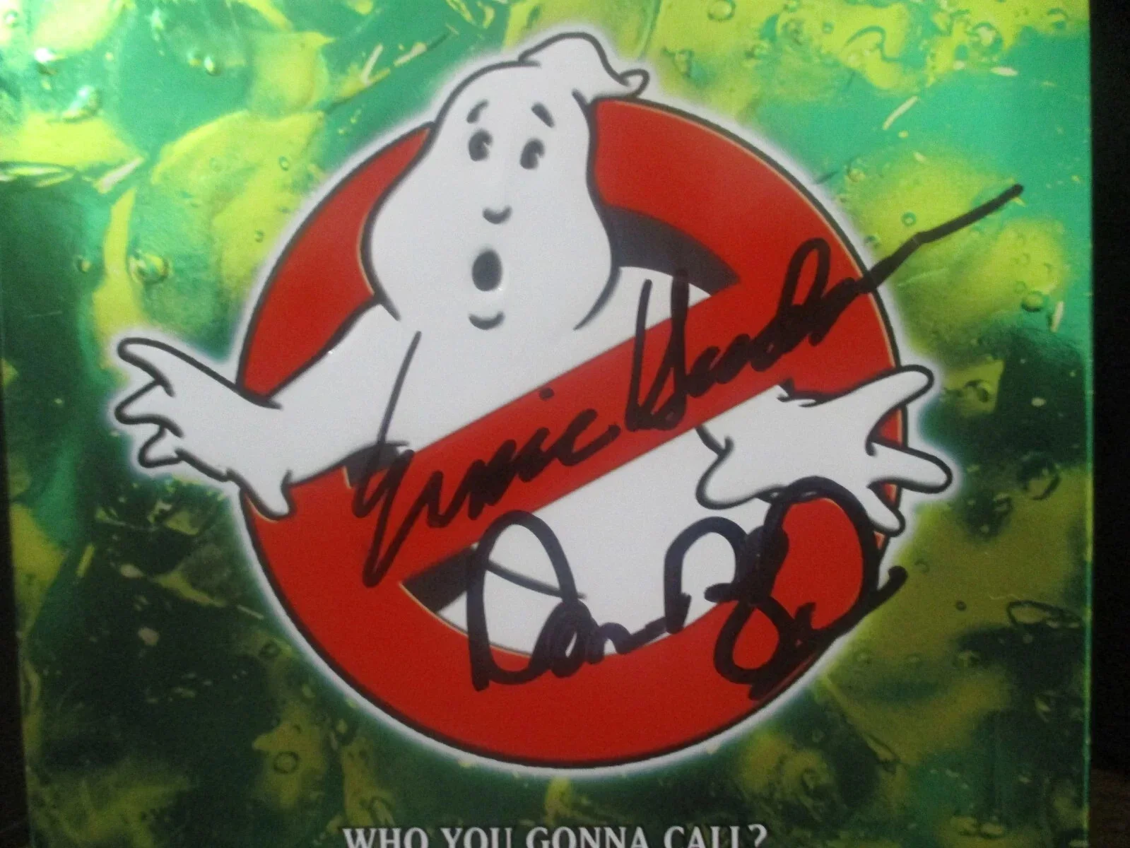 DAN AYKROYD/ERNIE HUDSON — DAN AYKROYD/ERNIE HUDSON AUTHENTIC AUTOGRAPHED/SIGNED GHOSTBUSTERS DVD COVER, image 3