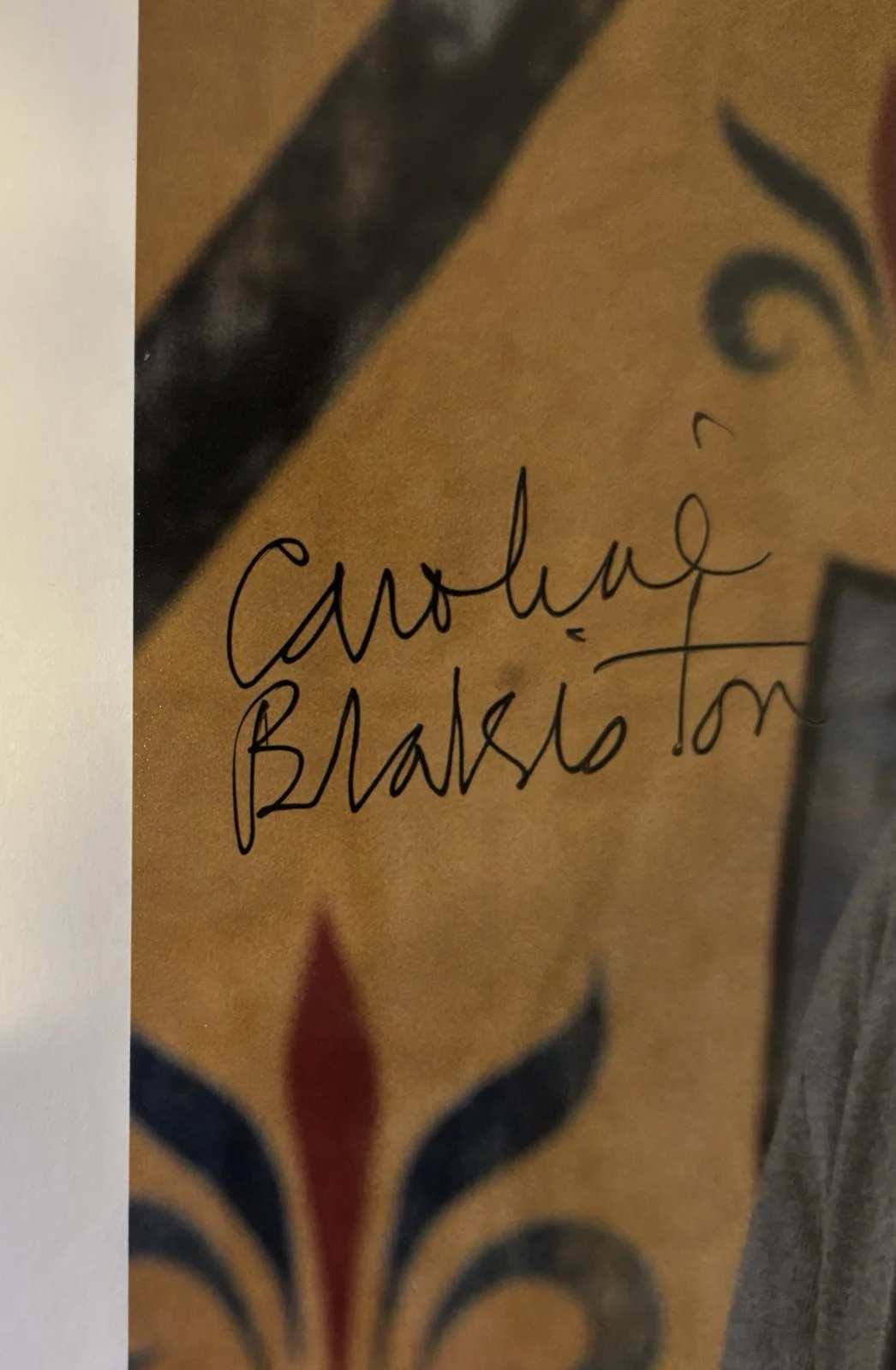 Caroline Blakiston Autographed/Signed 8x10 Photo JSA COA Rare!, image 2