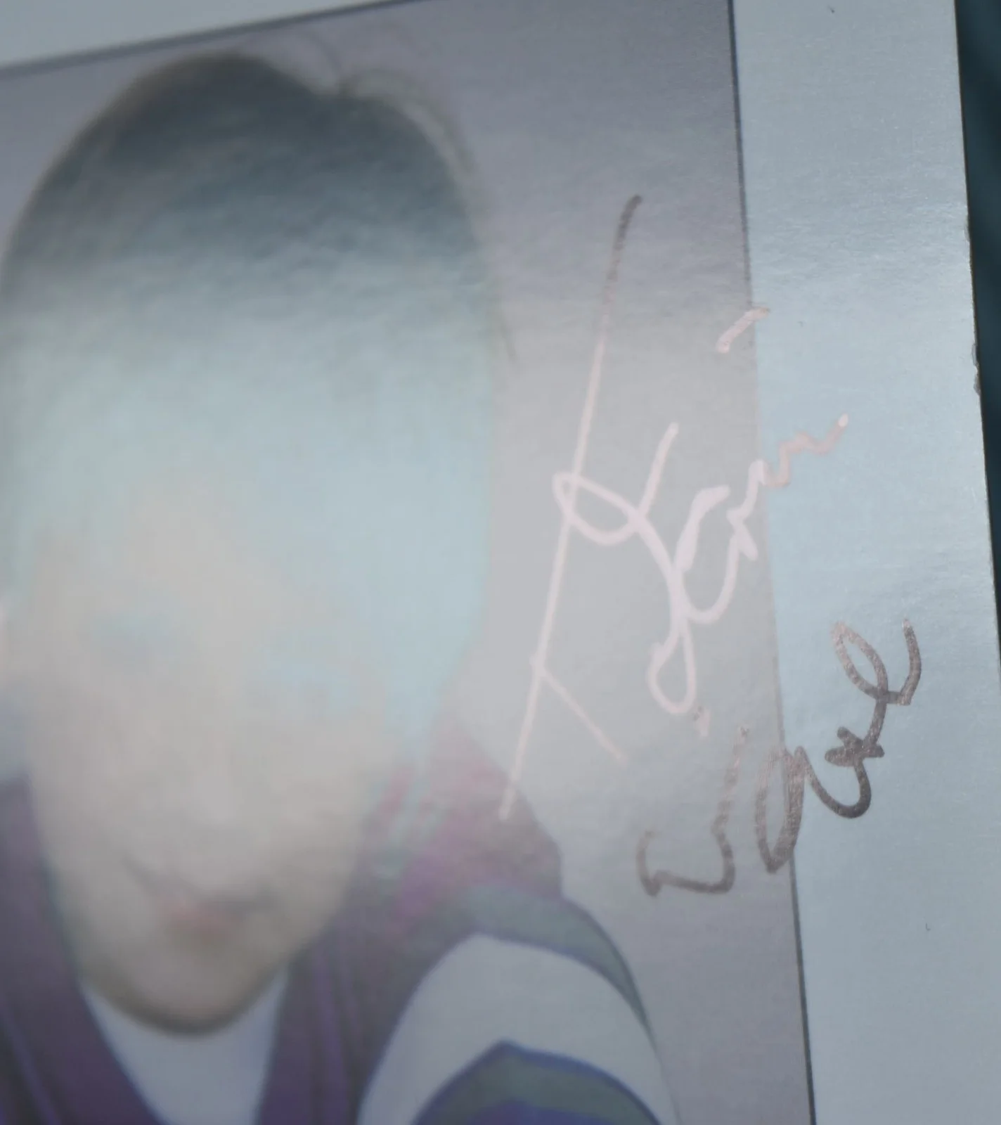Darian Weiss Hand Signed Card 4"X6", image 3