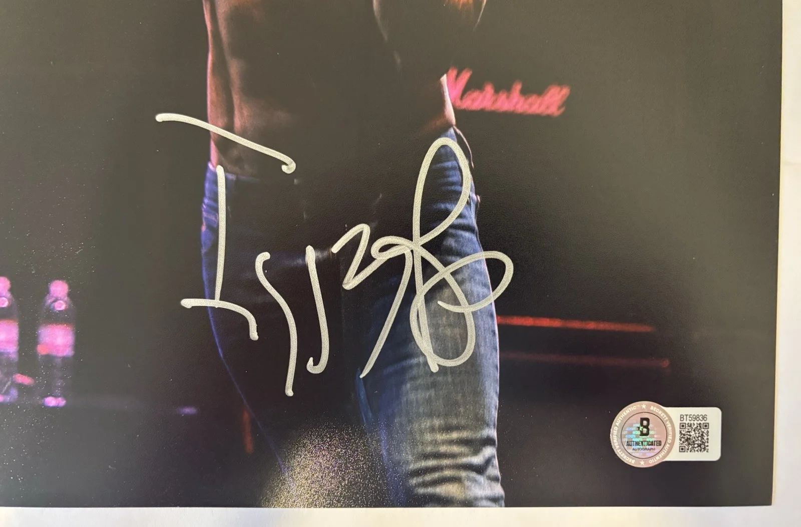 Iggy Pop Autographed/Signed 8x10 photo Beckett BAS The Stooges Rare!, изображение 2